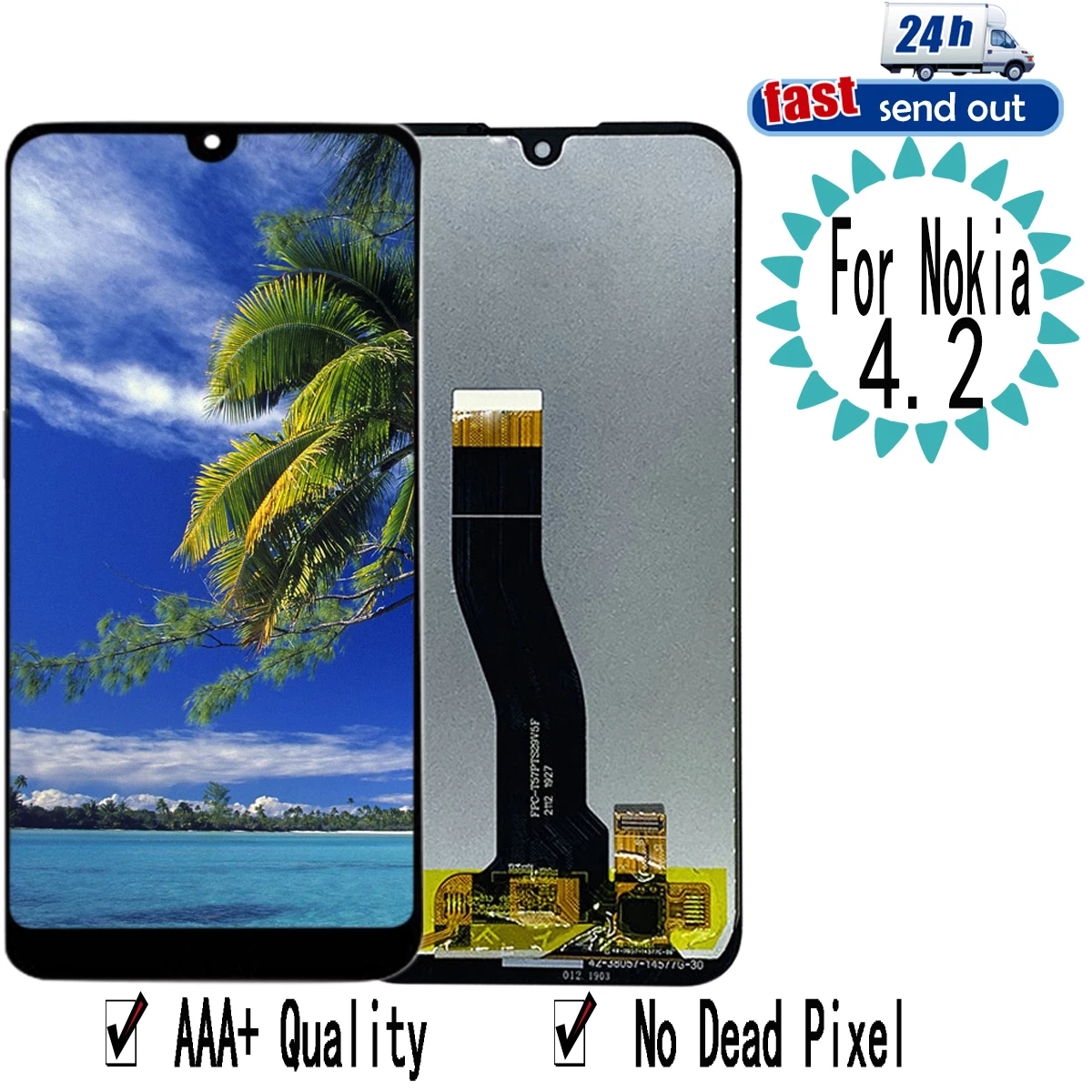 

5.71'' LCD For Nokia 4.2 LCD Display TA-1184 TA-1133 TA-1149 TA-1150 Touch Screen Digitizer Assembly Replacement For Nokia 4.2