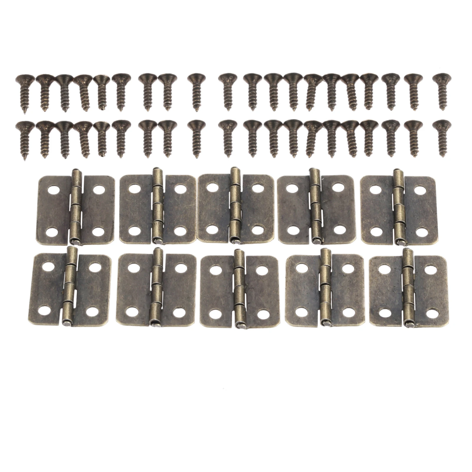 

Мебельные петли SVVTOON винтажные 10 шт. 18*16 мм бронза/серебро/золото