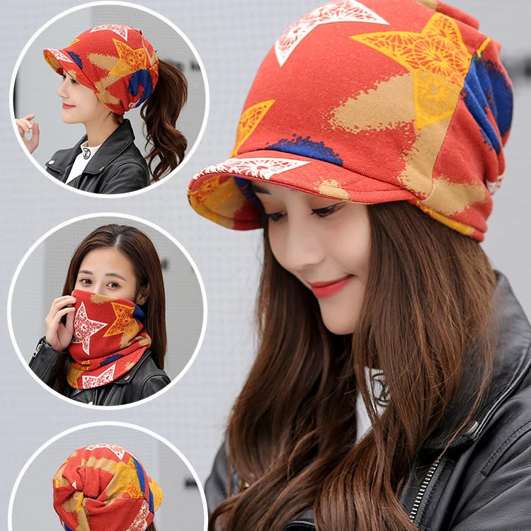 

autumn winter peaked cap bucket hat beanie cap Bonnet Beanie Cap chapeu femme gorro Panama Hats for women red Women's hats