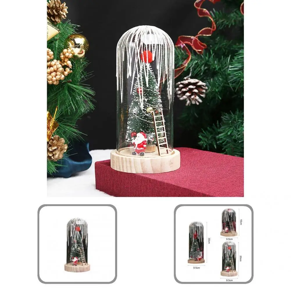 

Легкий в использовании удобный изысканный стеклянный купол для рождественской елки для спальни