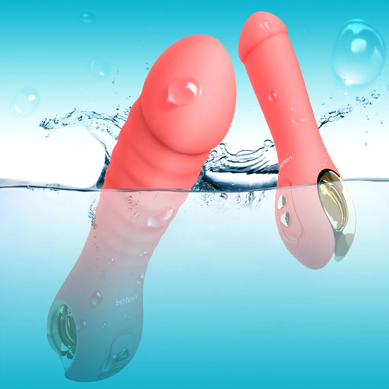 Нагреваемая волшебная палочка Leten вибратор Электромагнитный импульсный