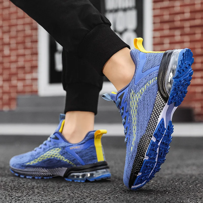 High Quality Mens Air Sneakers Breathable Mesh Marathon Running Shoes Men Athletic Sneakers Men Shoes Trainers zapatillas hombre