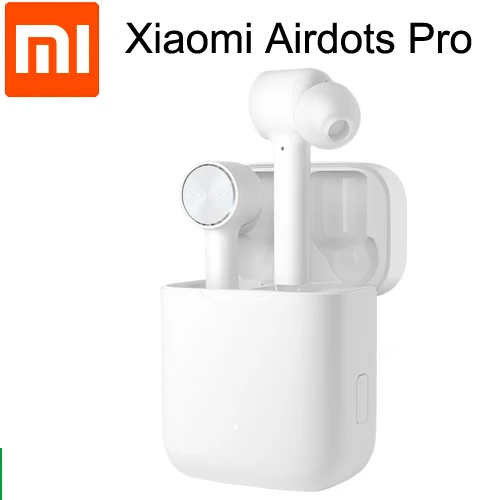 Оригинальные наушники Xiaomi Airdots Pro TWS, Bluetooth гарнитура, стерео, автоматическая пауза, переключатель ANC, ENC, управление нажатием, беспроводные наушники