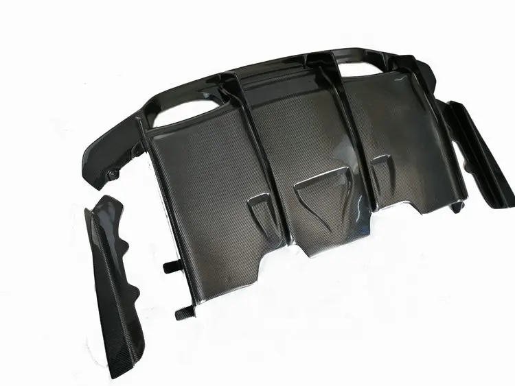 PSM Style Real Carbon Fiber Rear Bumper Diffuser Lip Refit Factory Cover For BMW 3 4 Series F80 M3 Sedan F82 M4 2015-2019 20 | Автомобили