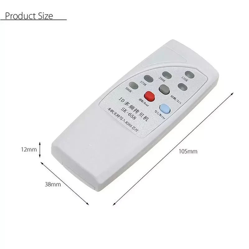 RFID Access Control Card Duplicator 125/250/375/500Khz Reproducible Label Reader T5577 EM4305 Writer Handheld Key Copier |