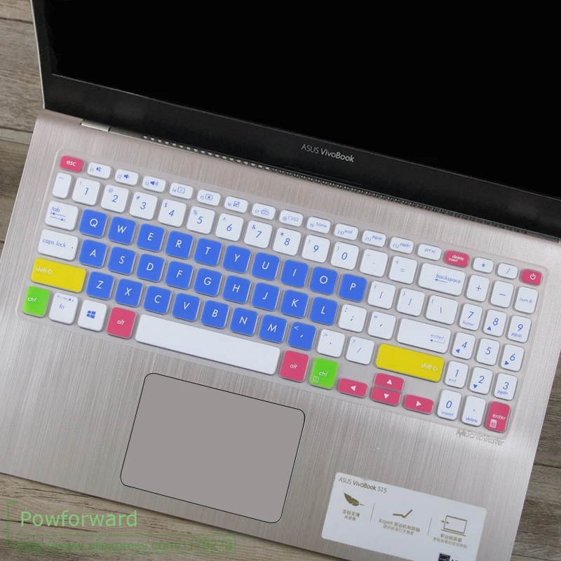 Для Asus VivoBook S15 S531 s531fl S531f s530 s530fn s530fa s530fu S530u S530f 15,6 дюймовый ноутбук клавиатура защитная накладка для телефона