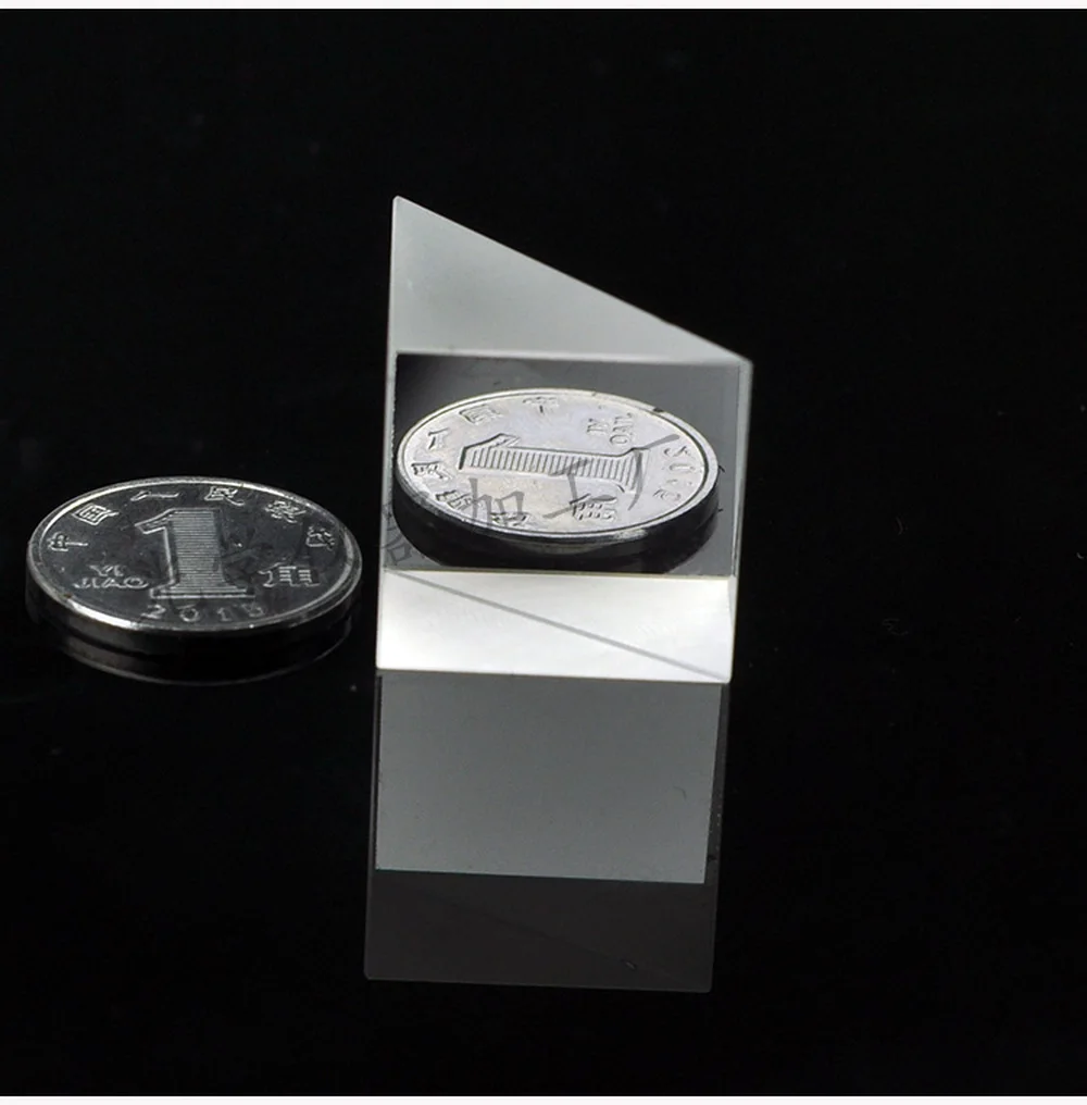 Оптическая Призма K9 Glass15mm внутреннее отражение под прямым углом покрытая