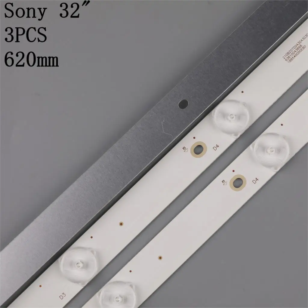 

620mm LED Backlight strip 7 lamp For lb-pf3030-GJD2P53153X7AHV2-D 32pht4101/60 KDL-32R330D 32phs5301 Tpt315b5-whbn0.k
