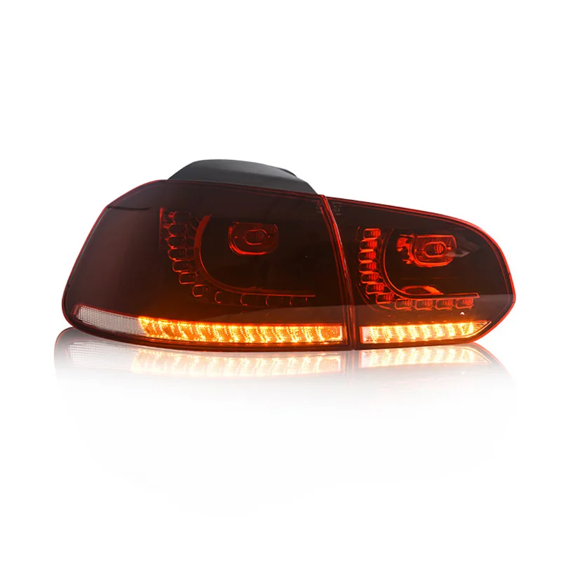 

For VW Golf 6 LED Taillights 2009-2012 Golf mk6 Car Styling Tail light Accessories Tail Lamp Rear Lamp DRL+Brake+Park+Signal led