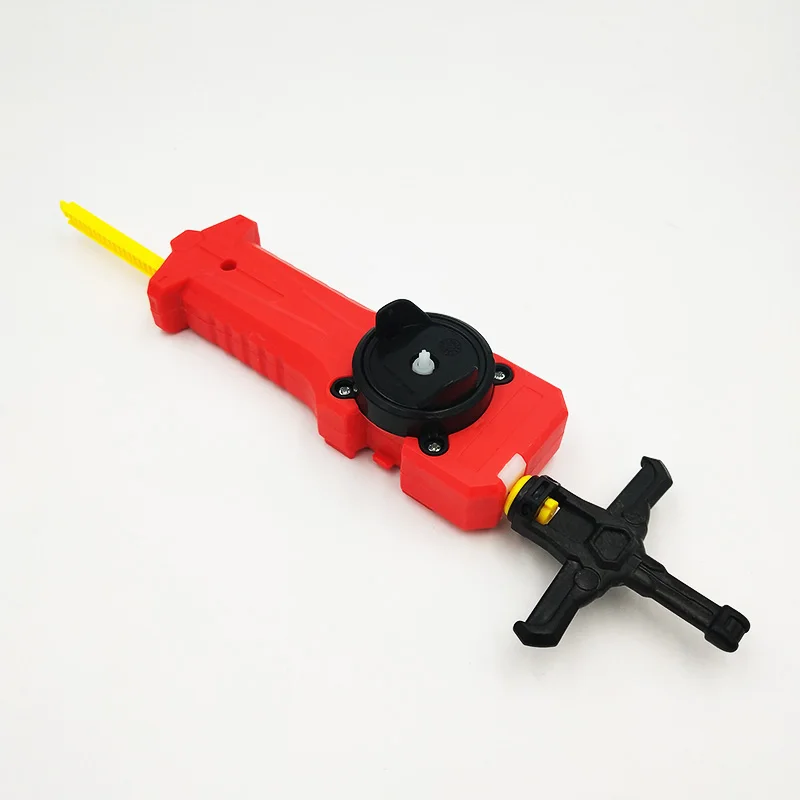 RED Burst волчок Bayblade BURST B133 B-134 мощность струны пусковая ручка для гироскопа бой детские игрушки пластиковые головоломки - Цвет: RED