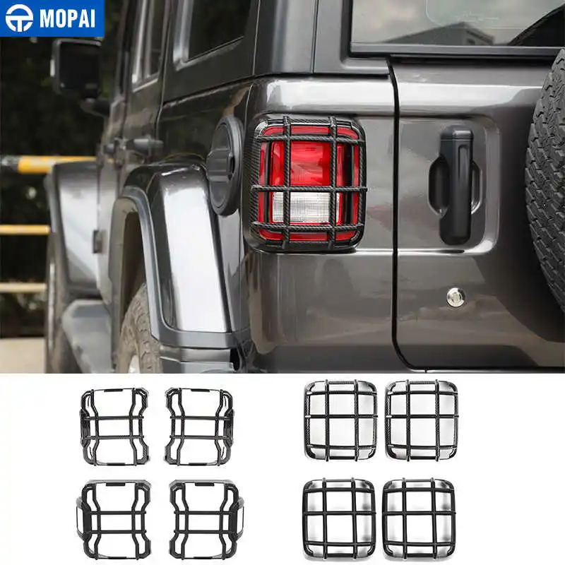 Колпачки для фар MOPAI Jeep Wrangler JL колпачки задсветильник защитные аксессуары 2018 и
