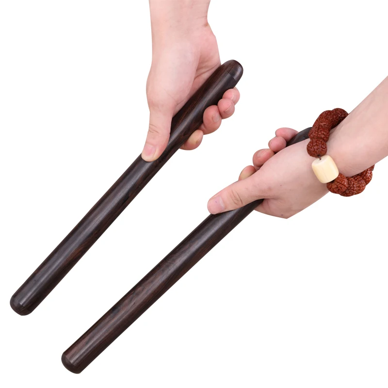 

Big hammer well-filled drumstick drum stick ebony wood real wood drum hammer, a pair of durable instruments drumstick rods