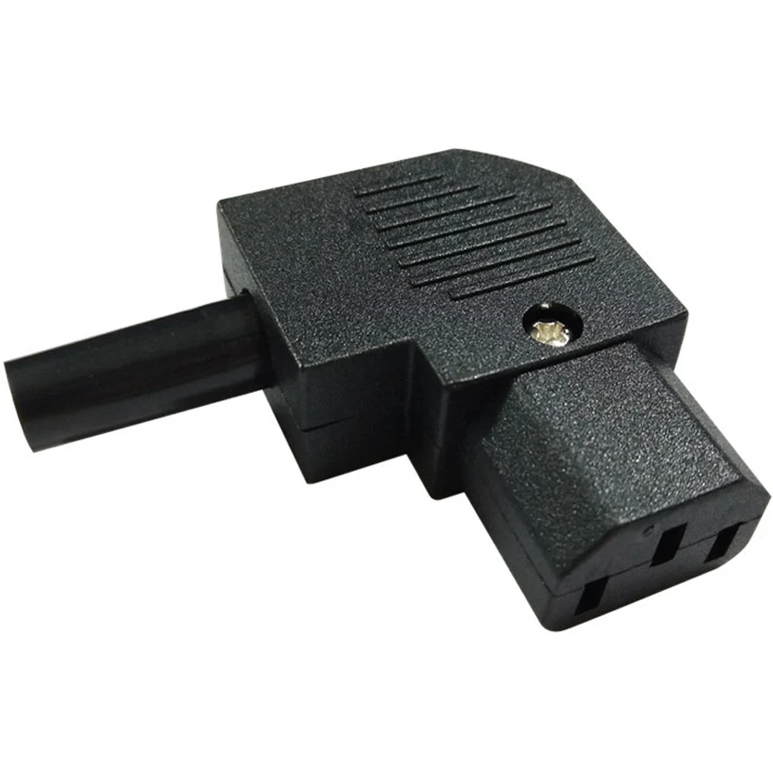 Проводная розетка 250 В 10a IEC320 C13 C14 PDU монтажный соединитель под углом 90
