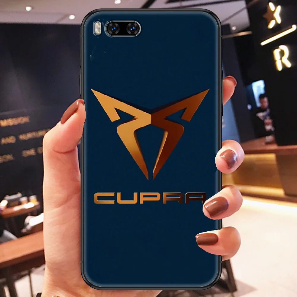 

seat car logo Phone case For Xiaomi Mi Max Note 3 A2 A3 8 9 9T 10 Lite Pro Ultra black tpu shell soft back silicone Etui 3D