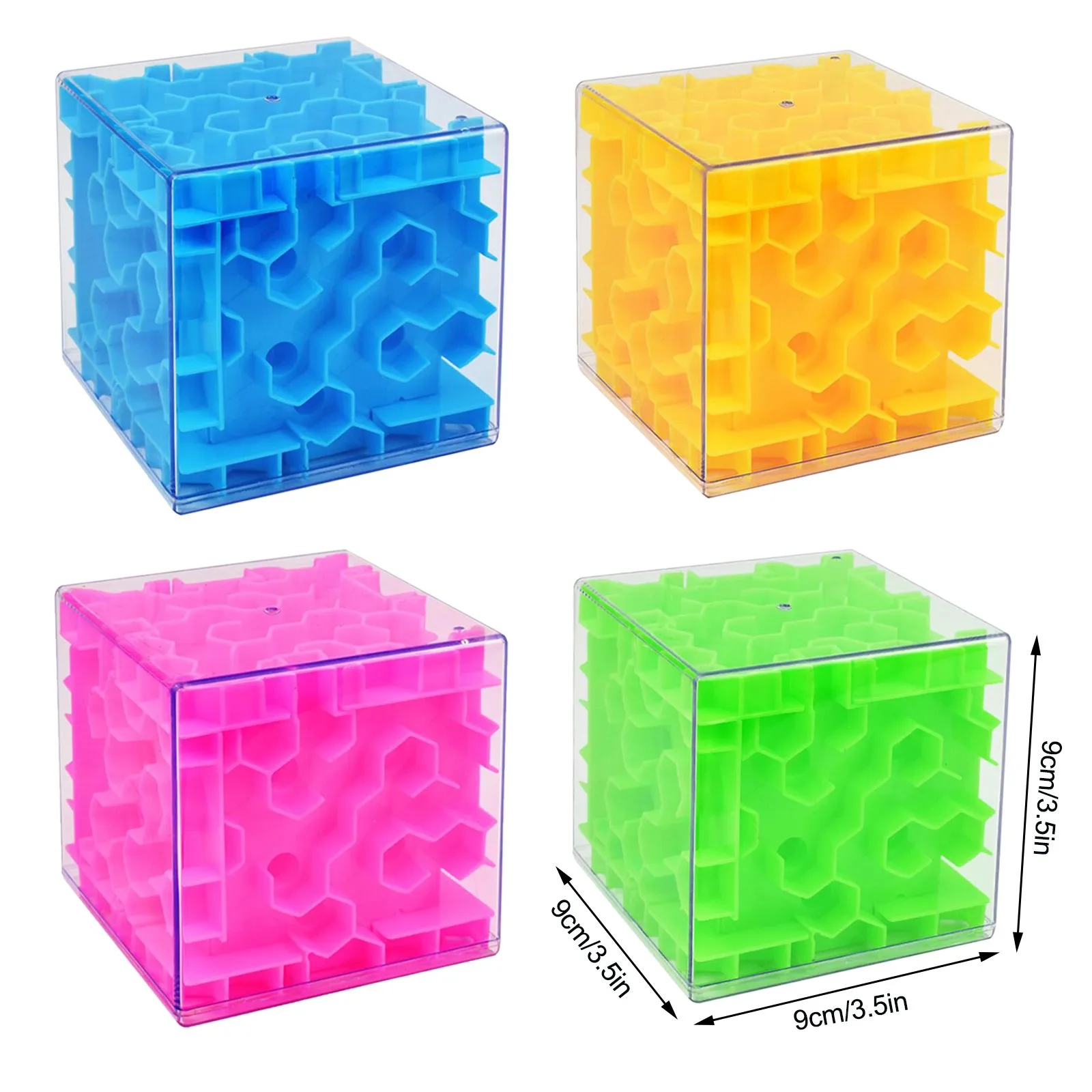 

3D Gravity Memory Puzzle Sequential Maze Ball Puzzle Toy Gift Magic Cube Maze for Children Educational Patience Games Cube Maze