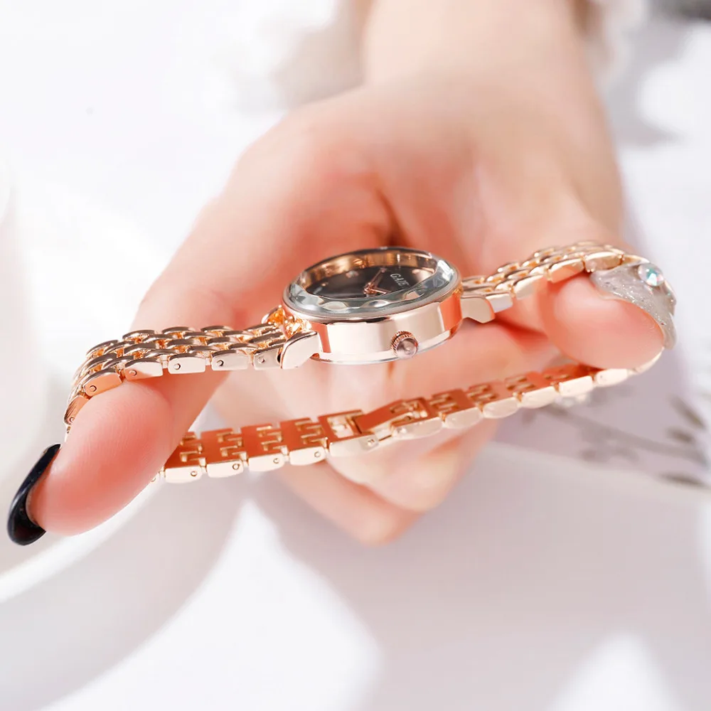 Классические металлические женские часы градиент Аврора Роскошные Звездное