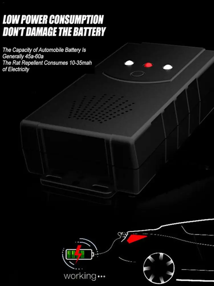 Отпугиватель животных для автомобиля профессиональный отпугиватель мышей