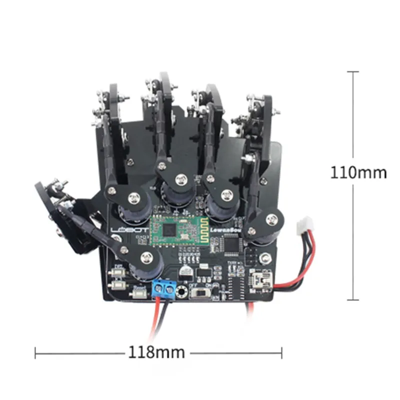 

LOBOT Open Source Lead Motion ATmega328P Robot Glove For LOBOT uHand2.0 Robot Arm RC Robot Controlling Accessories DIY