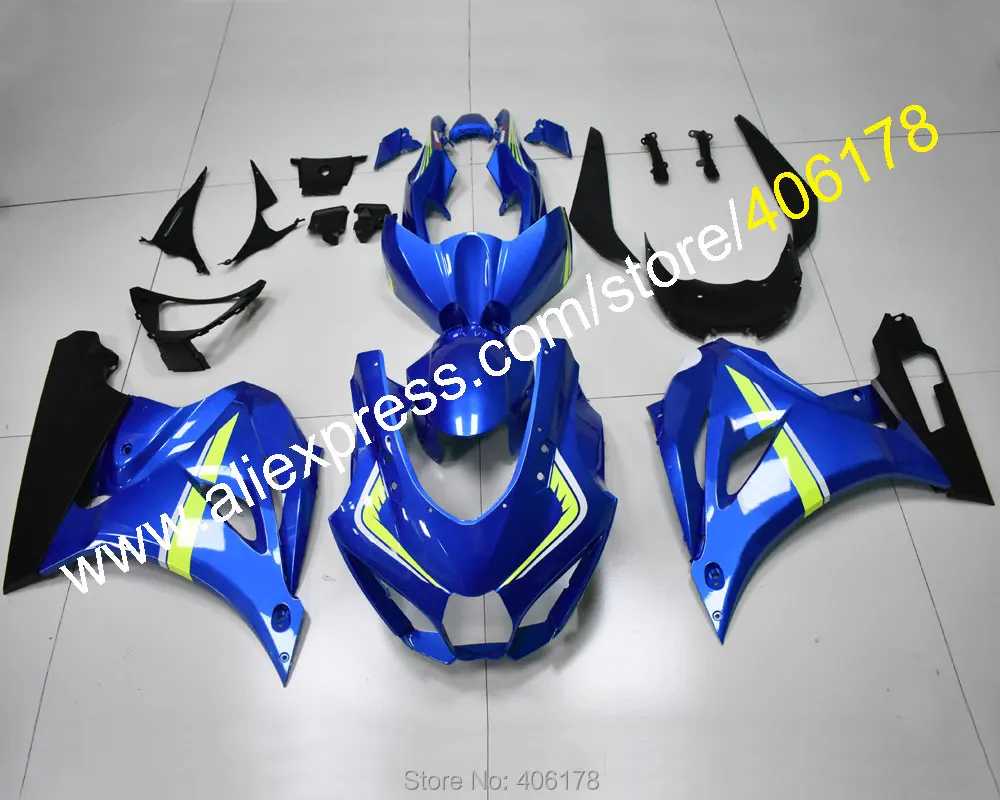 Для K17 обтекатель GSX-R1000 GSXR1000 GSXR 1000, 17, 18, 19, синий кузов Обтекатели(литья под давлением