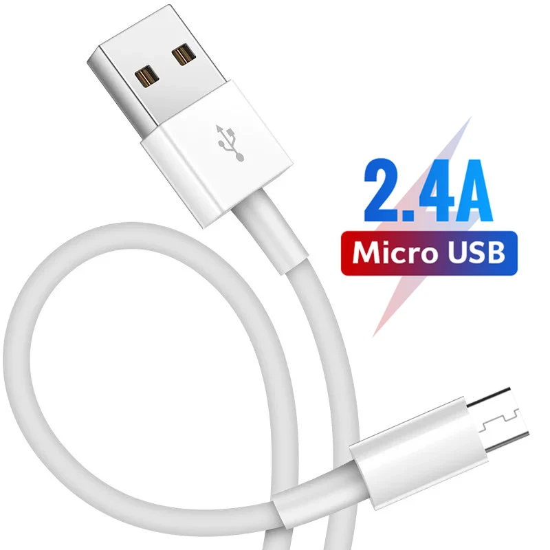 

20CM/1M/2M/3M Long Micro USB Fast Charging Cable For Huawei Honor 7A Pro 7C 8C 8X Y7 2019 Samsung S5 S6 S7 J3 Data Sync Cable