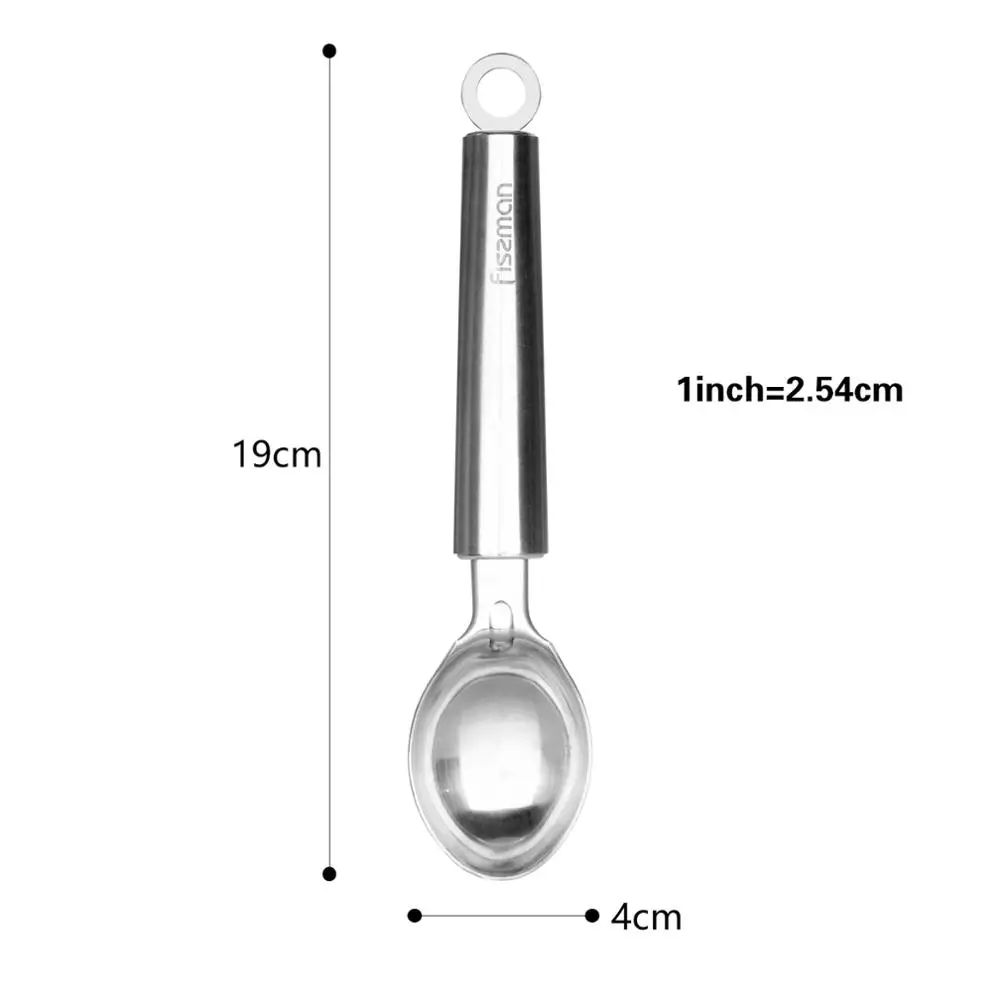 Fissman твердое мороженое из нержавеющей стали совок антипригарного крема