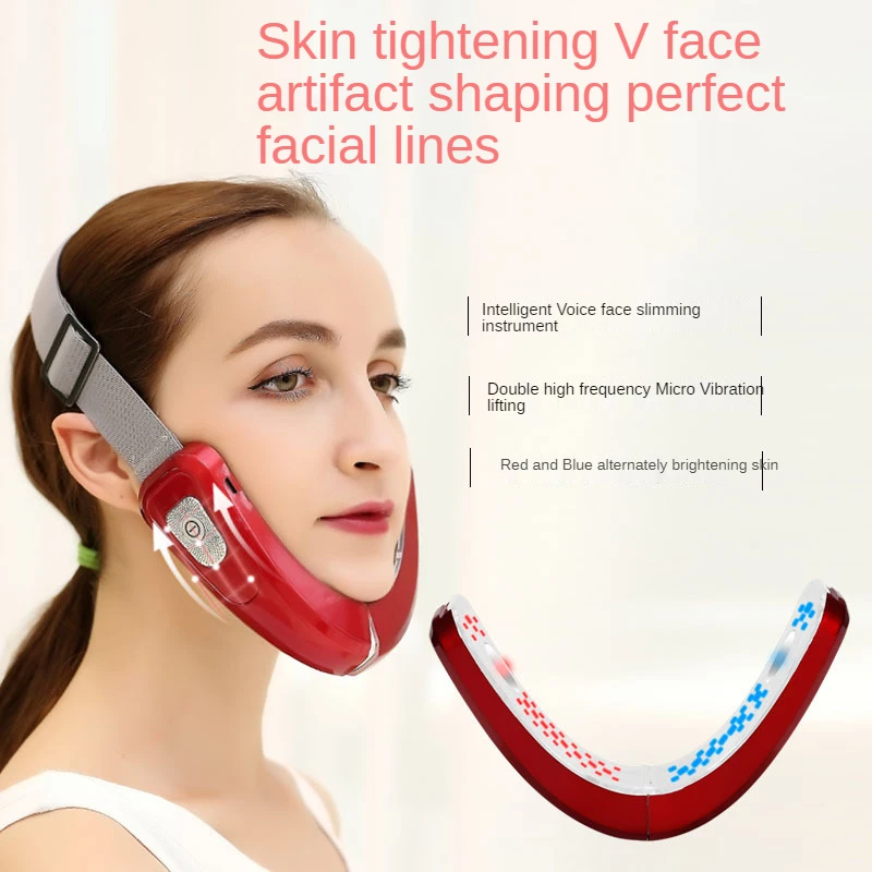 

Face Lift Devices RF Microcurrent V Face Shaping Facial Massager Light Therapy Slimming Reduce Double Chin Beauty Apparatus