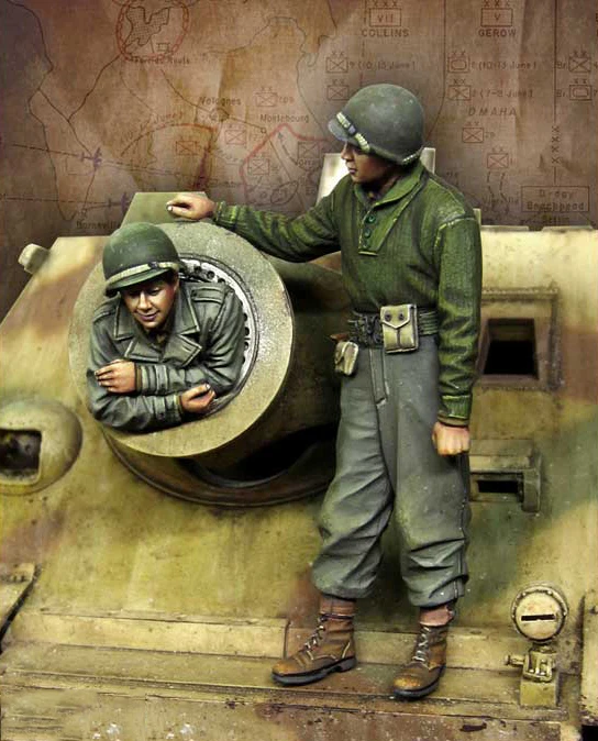 Разобранный 1/35 старинный воин включает 2 (без емкости) Статуэтка из смолы набор