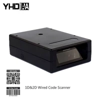 fixed barcode scanner module engine 1d laser 2d qr barcode reader module for kiosk equipment vending machine rs232 usb interface