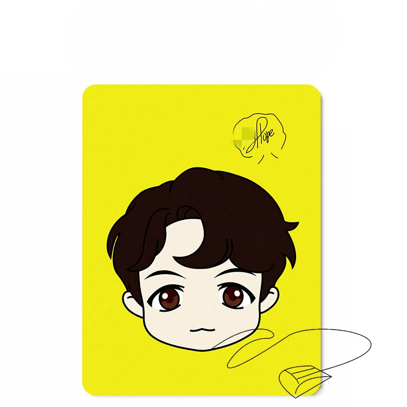 Wholesale Kpop House Of Bangtan Boys Artoon Cute Mouse Pad Mousepepad Computer Desk Mat Table Pads Office Supplies Mousepad | Канцтовары