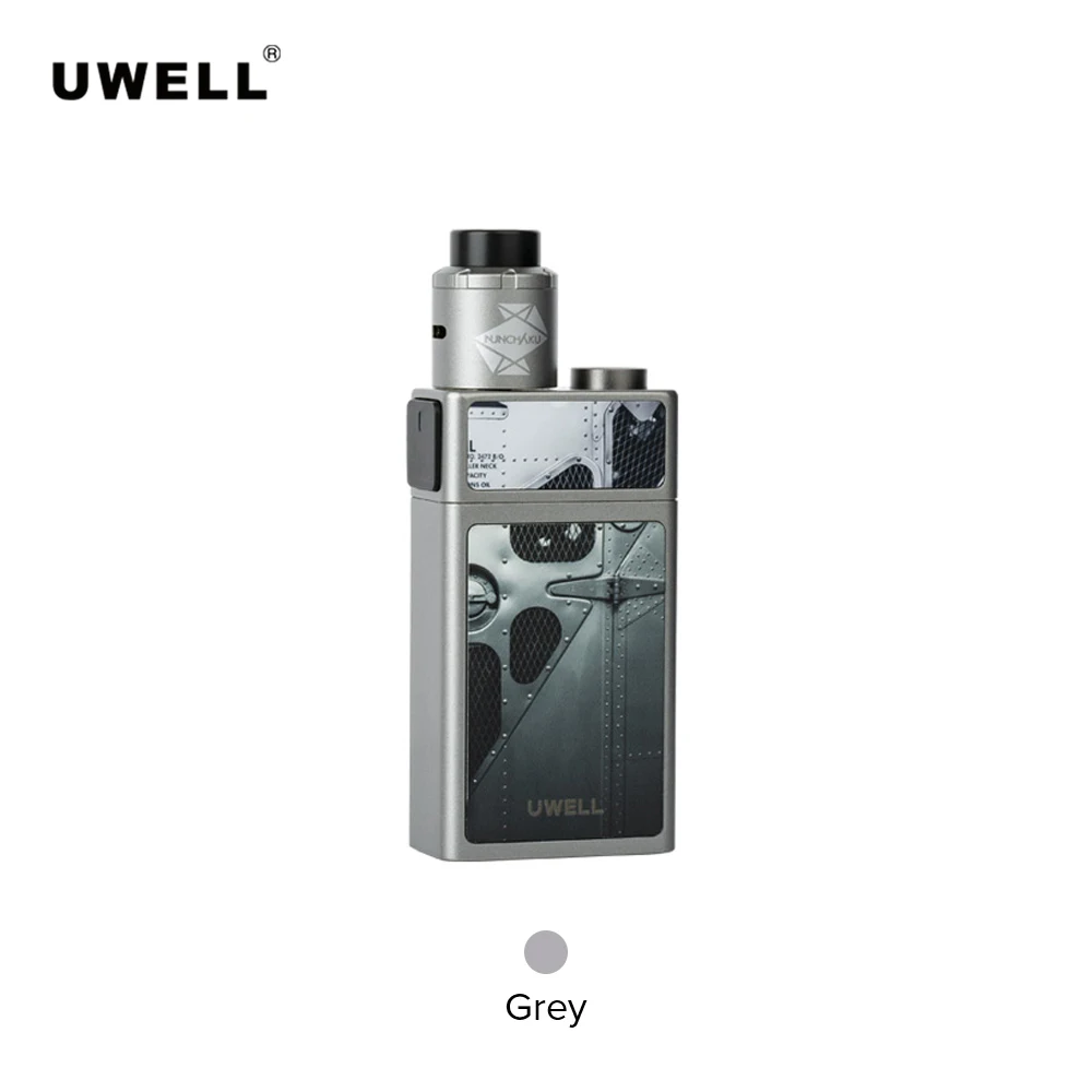 Оригинальный набор блоков Uwell с блоком модом 90 Вт 15 мл Nunchaka RDA 0 3 Ом вейп-комплект