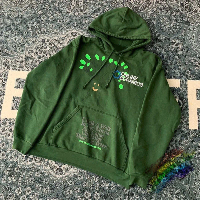 

2020fw Online Ceramics I Took a Walk in the Woods Hoodies Men Women 1:1 Best-Quality Pullover Hooded