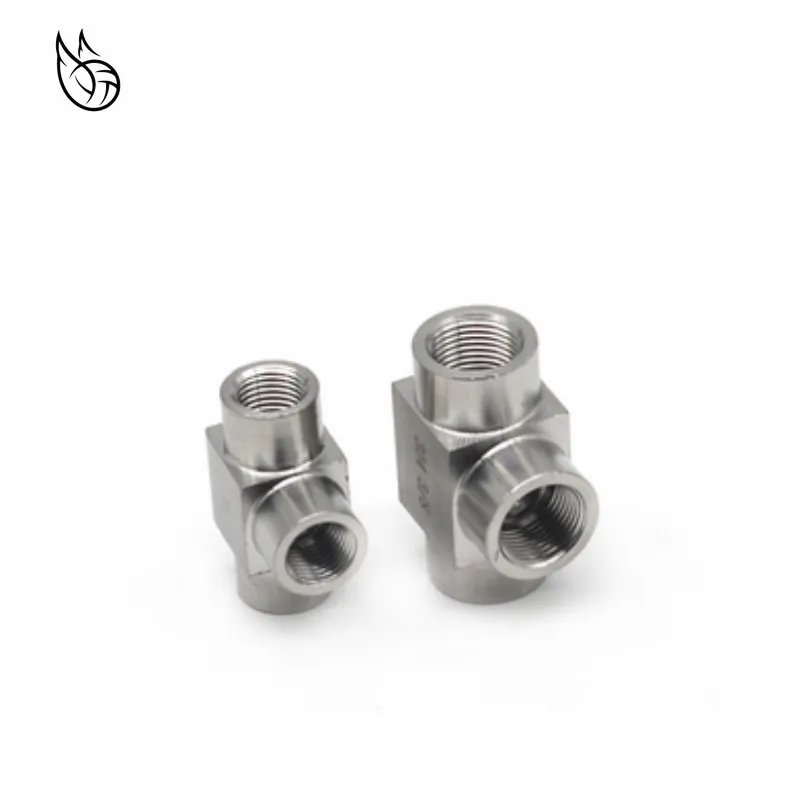 SS304 1/8 &quot1/4&quot 3/8 &quot1/2&quot 3/4 &quotBSP Женский тройник с резьбой 3 способа 304 из