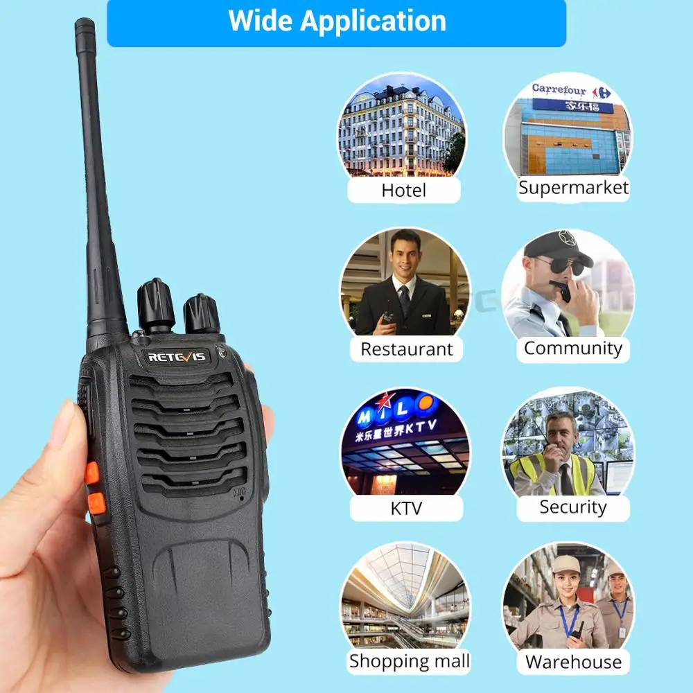 Рация Retevis H777 5 шт. 3 Вт диапазон 1 км|retevis h777|walkie talkie retevisuhf 400-470mhz |