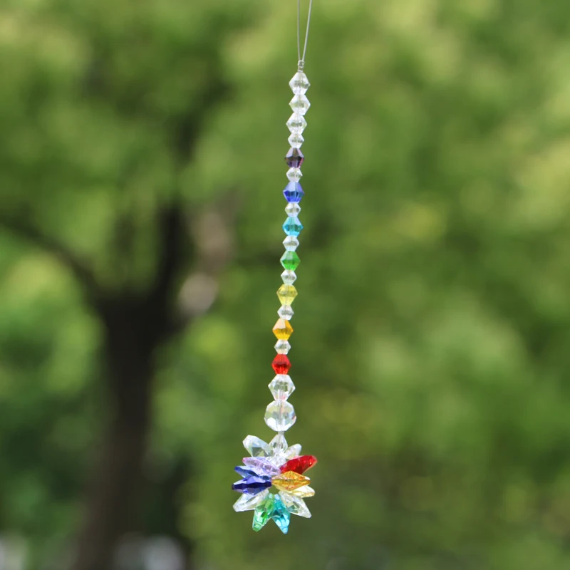 1 шт. хрустальное Сверкающее зеркало заднего вида Starburst Очаровательное украшение