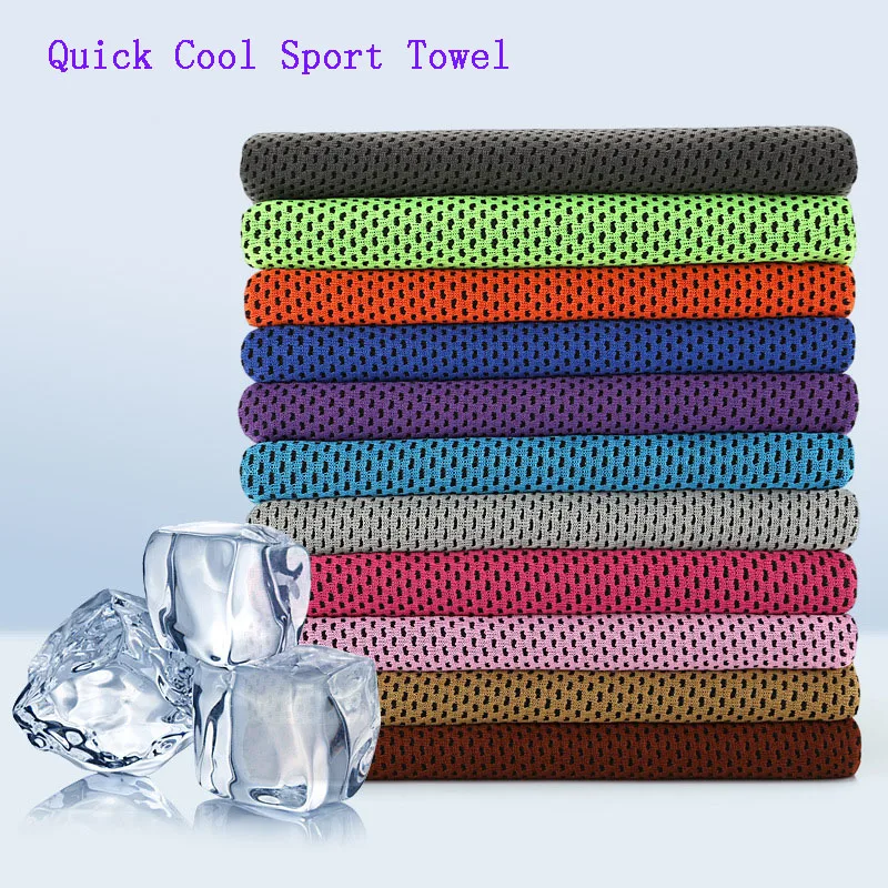 

Hot Sale Cool Towel New Ice Cold Enduring Running Jogging Gym Instant Cooling Outdoor Sports Towel