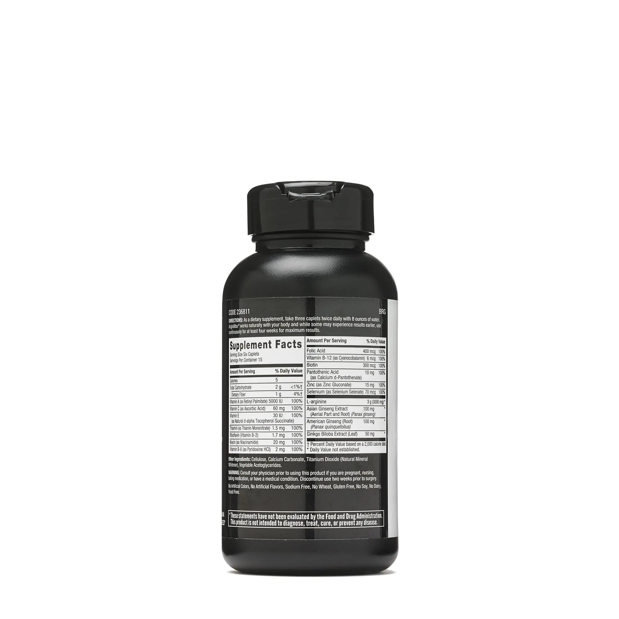 Мужская смесь для сексуального здоровья ArginMax мужчин 90 Caplets L-Arginine женьшень