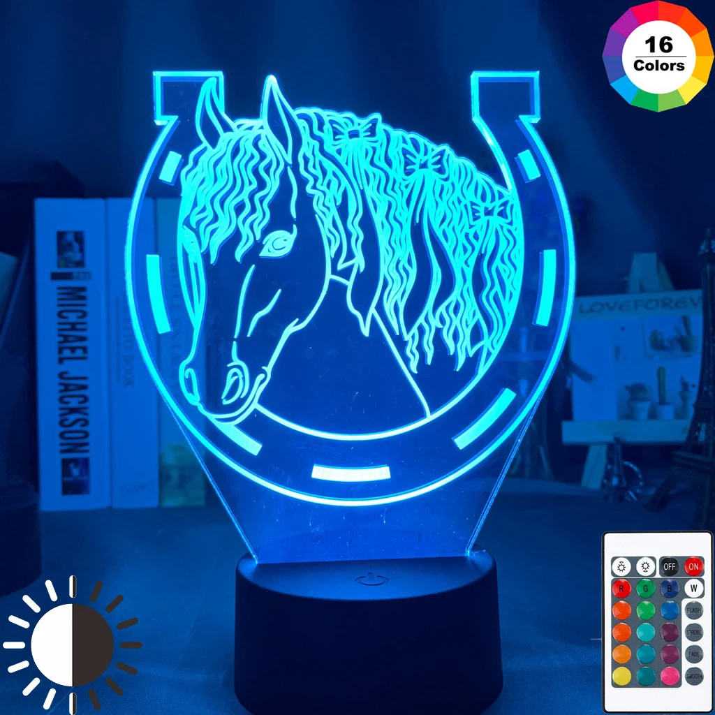 Акриловый светодиодный Ночной светильник сенсорный Сенсор Цвет изменение для