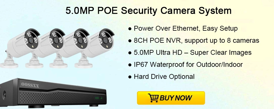 Беспроводная система охранной камеры, комплект NVR 8CH 1080 P, 4 шт 960P(1,3 м), уличная Беспроводная ip-камера видеонаблюдения OOSSXX
