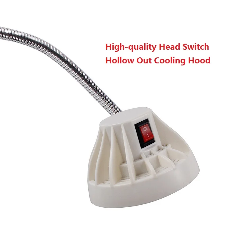 Круглая головка с длинной ручкой металлическая трубка Рабочая лампа креативная