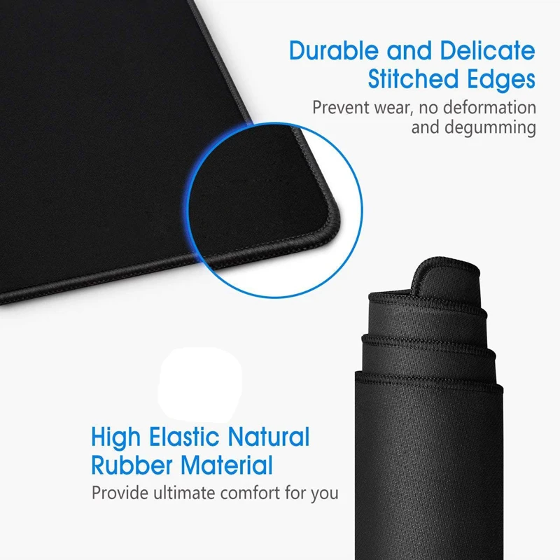 

Desk Mat Gaming Mouse Pad Large Mousepad Gamer Accessories XXL PC Computer Keyboard Desk Pad Big Size Anti-slip Natural Rubber