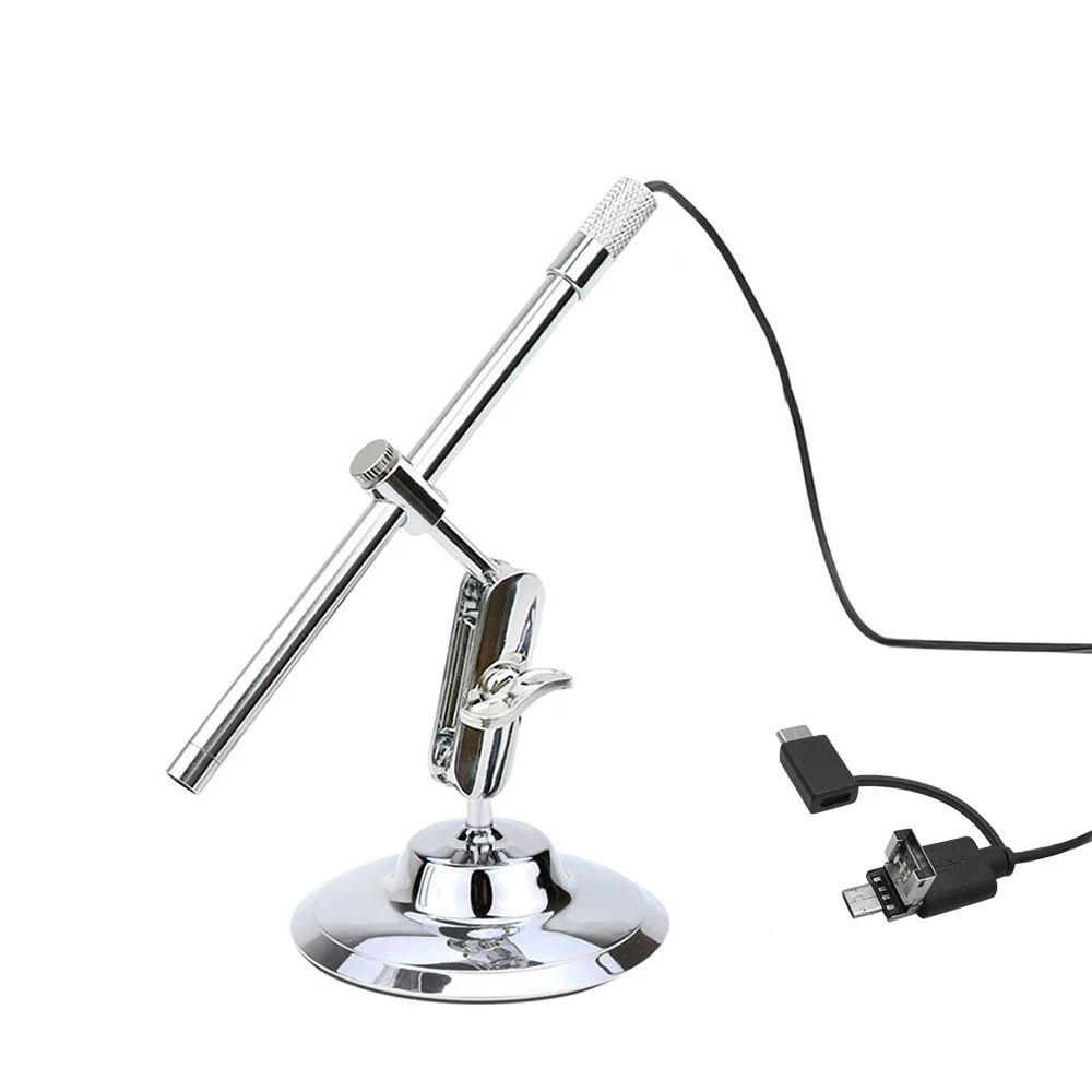 

Цифровой микроскоп с увеличением 10X-200X, водонепроницаемая камера IP67, 8 светодиодов, с улучшенным CMOS-датчиком