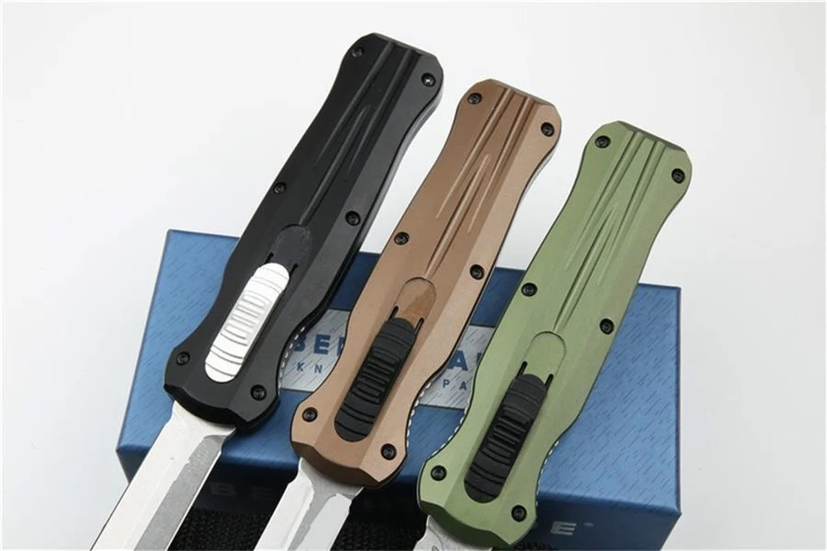 

New Benchmade 7035 high hardness folding knife D2 blade surface wilderness survival pocket portable Knives