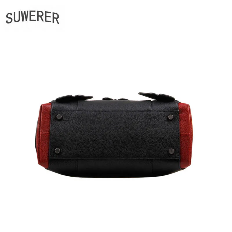 SUWERER новые сумки из натуральной яловой кожи женские роскошные Дизайнерская