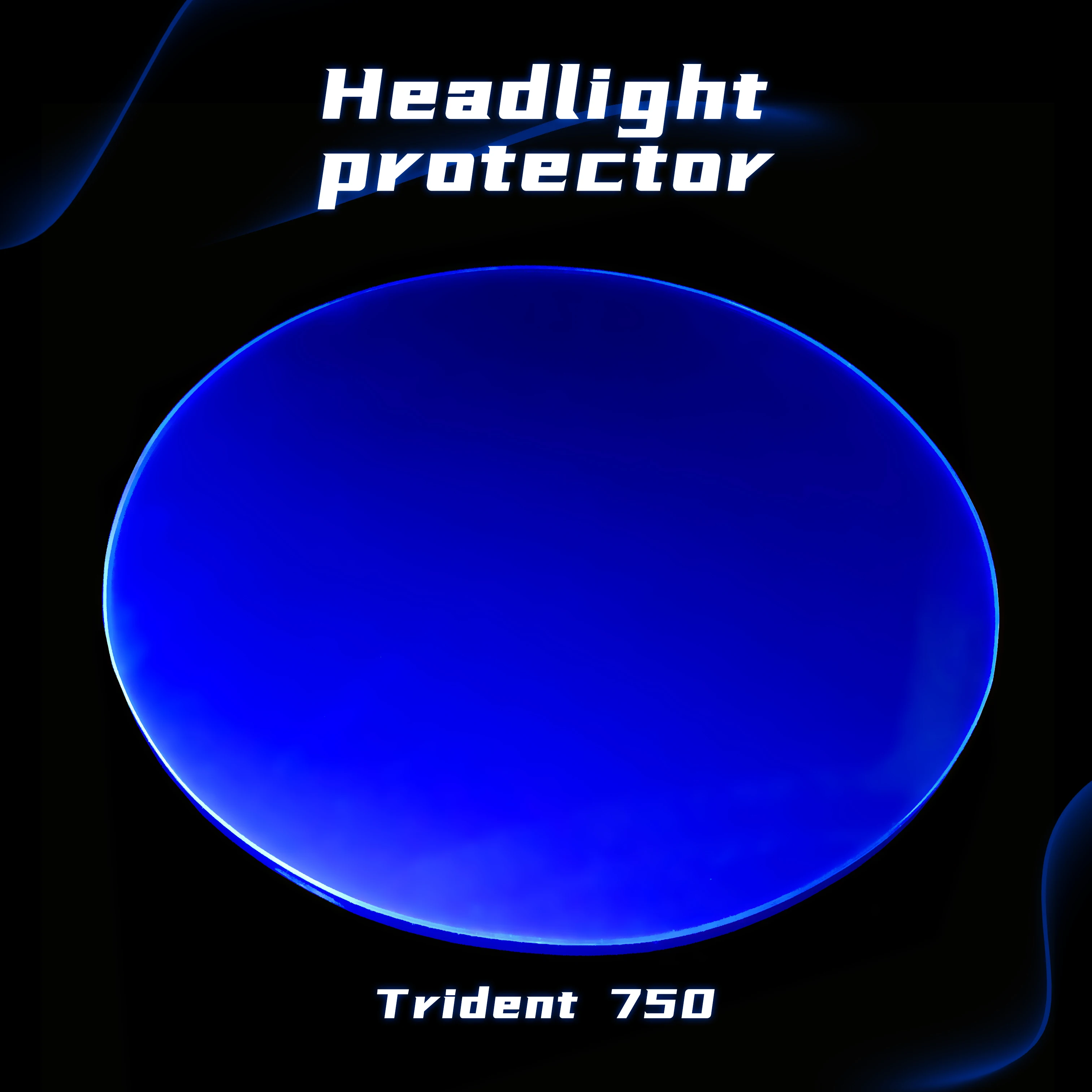 

Для мотоциклетных фар Trident 750 (M,N,P,R,S,T,V) 1994-1997 1996, Защитная крышка для передних фар, защита для экрана, круглая защита лампы