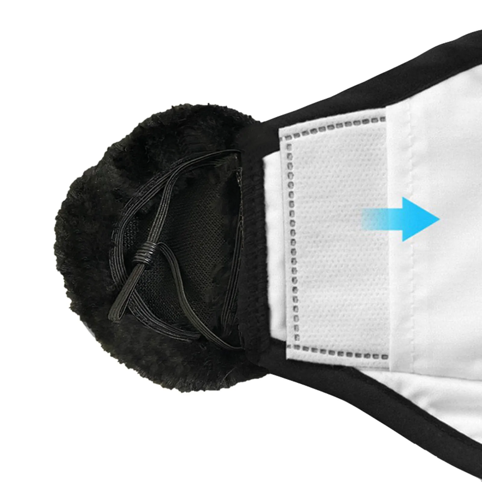 

1PC Winter Masks Adult 2-in-1 Ear Earmuffs Face Mask Fashion Unisex Breathable Masque Outdoor Dustproof Mascarillas O24