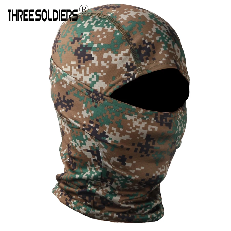 Tactical Camouflage A tacs FG Balaclava Full /half Face Mask  Hunting Cycling Sports Helmet Liner Cap Tactical Neck Gaiter scarf