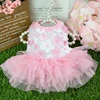 Dog Clothes Princess Style Skirt Apparel for Pets Puppy Lace Dress Spring Summer Wholesale