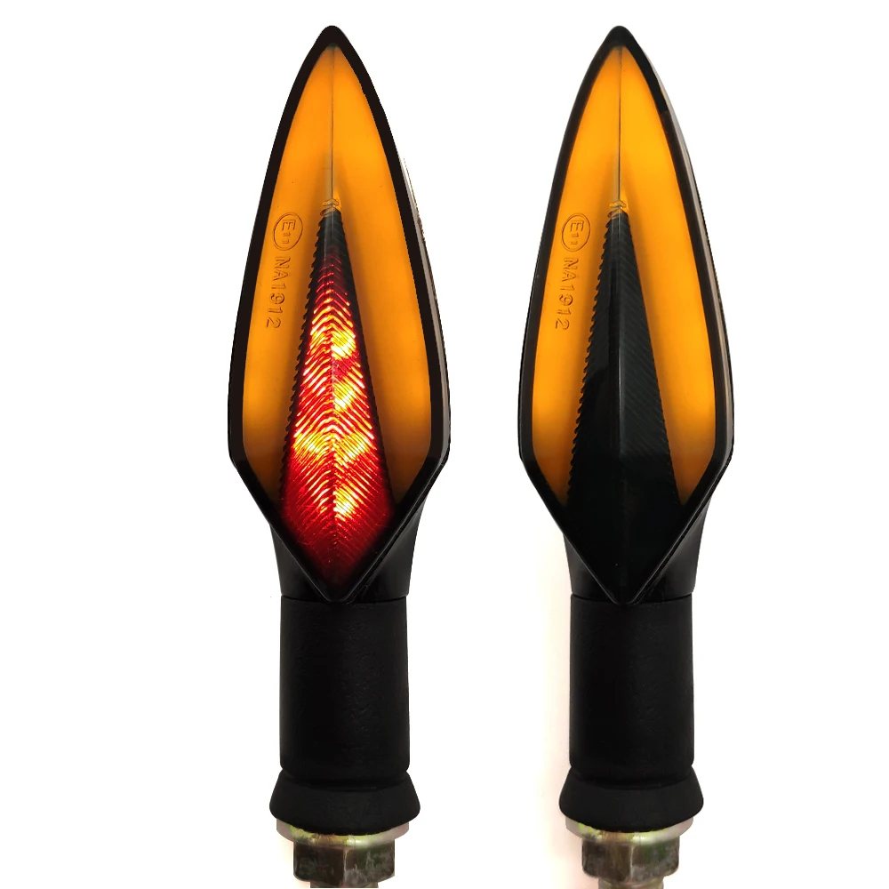 Светодиодные поворотники для мотоцикла задние фонари Мотоциклетные аксессуары