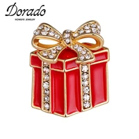 dorado 2020 cute gift box brooches for women girls collar pins fashion clothing jewelry accessories mujer christmas present