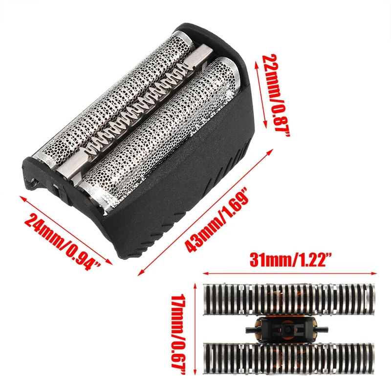 2 шт. для BRAUN Combi Pack 30B 310 330 бритва ножница лезвие и блок лезвия | Красота здоровье